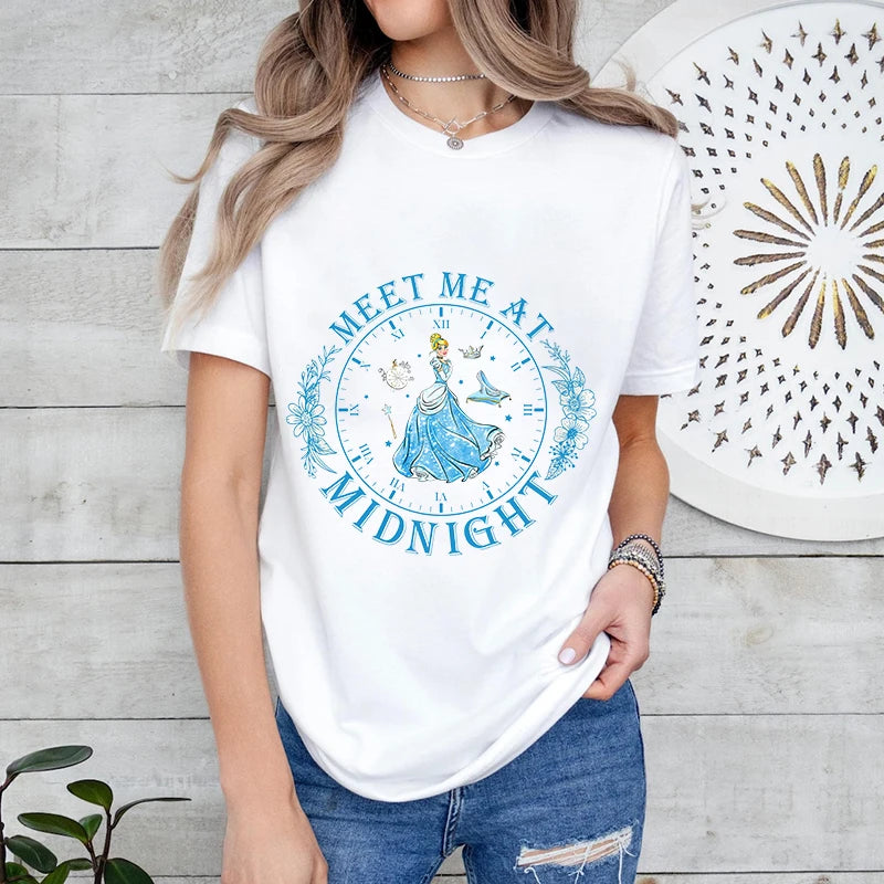 Disney Cinderella - Meet Me at Midnight - Women's T-Shirt