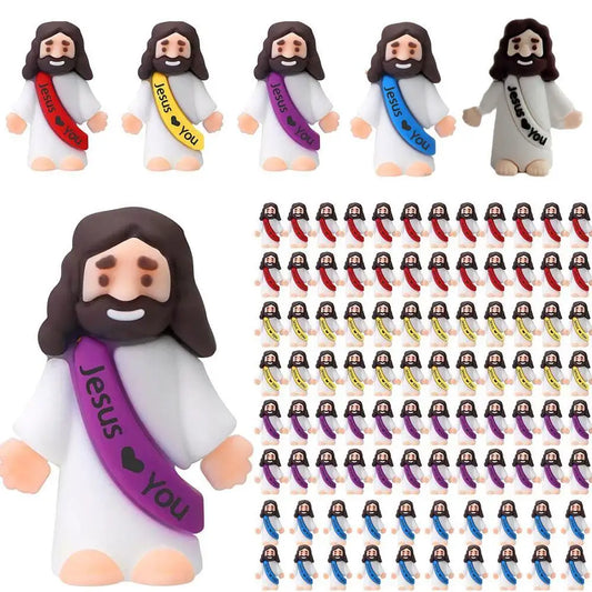 Miniature Jesus PVC 50 Pieces