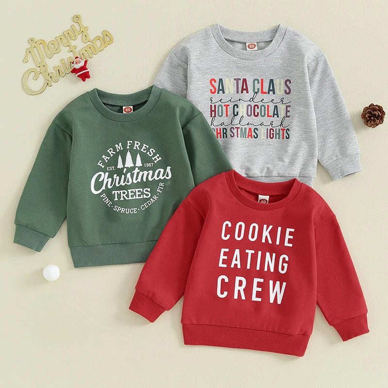 Christmas Sweatshirts - Cookie Eating Crew