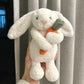 Poppy the Bunny 🌸Plush – Soft Bunny with Carrot (12”)