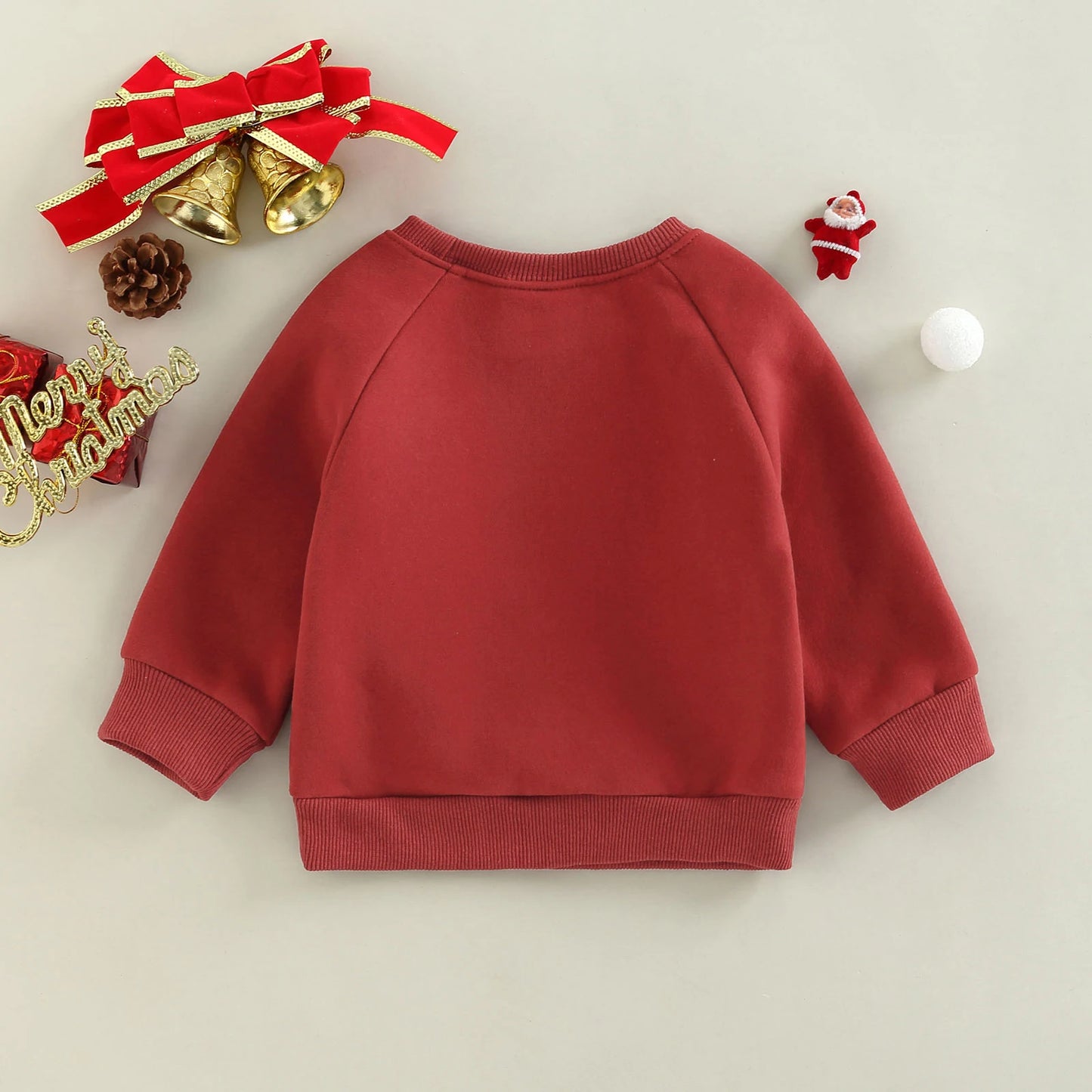 Baby and Toddler Merry Christmas Long Sleeve Pullover Top