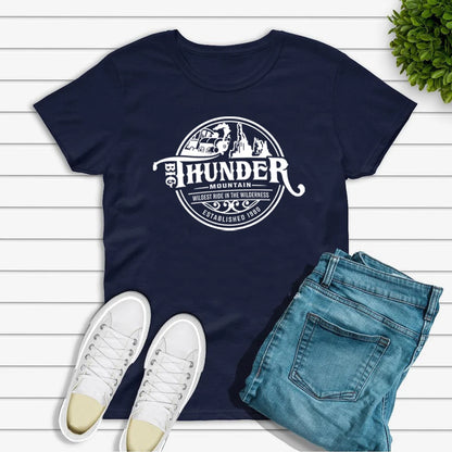 Disney Big Thunder Mountain Railroad Women's T-Shirt