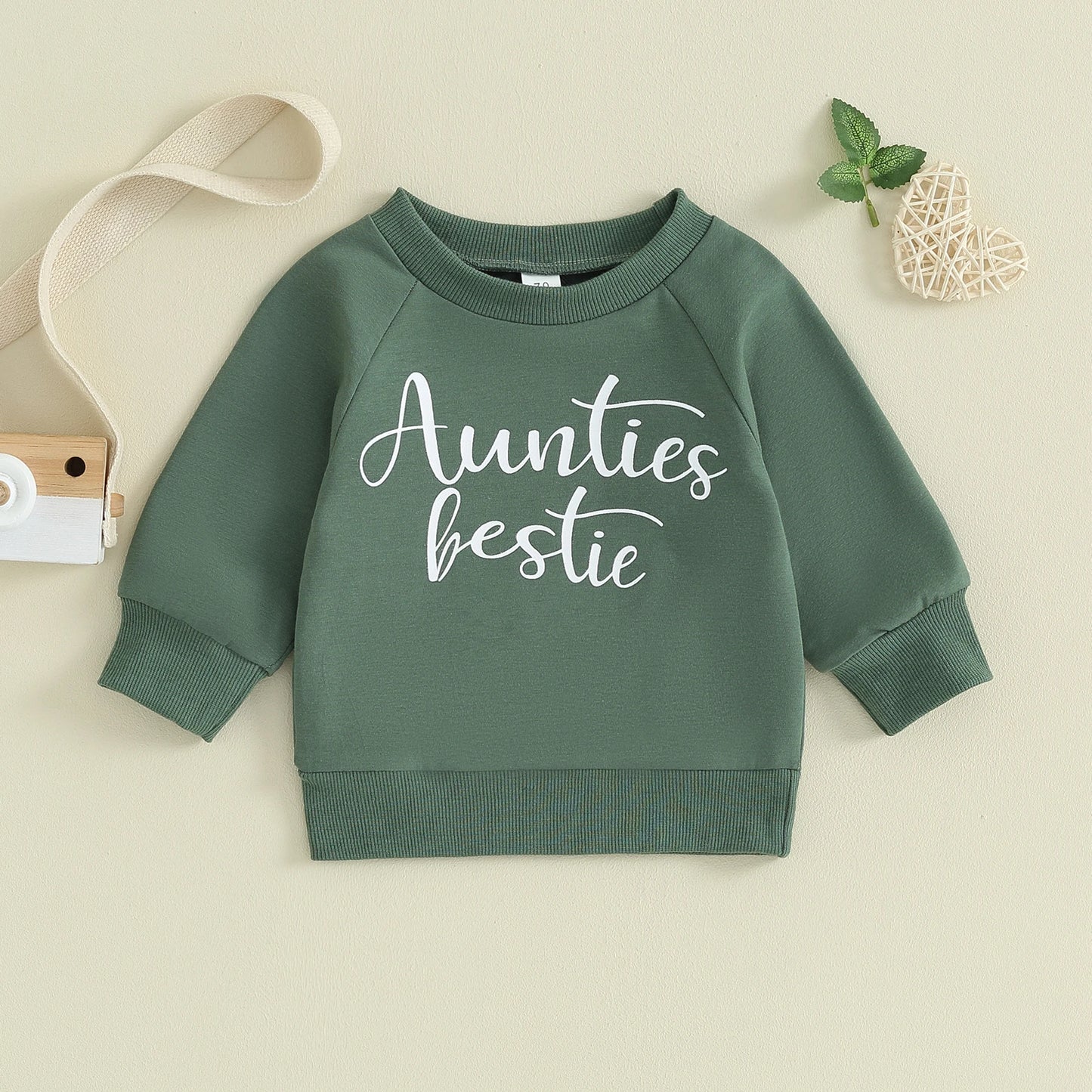 Aunties Bestie Unisex Pullover Sweatshirt