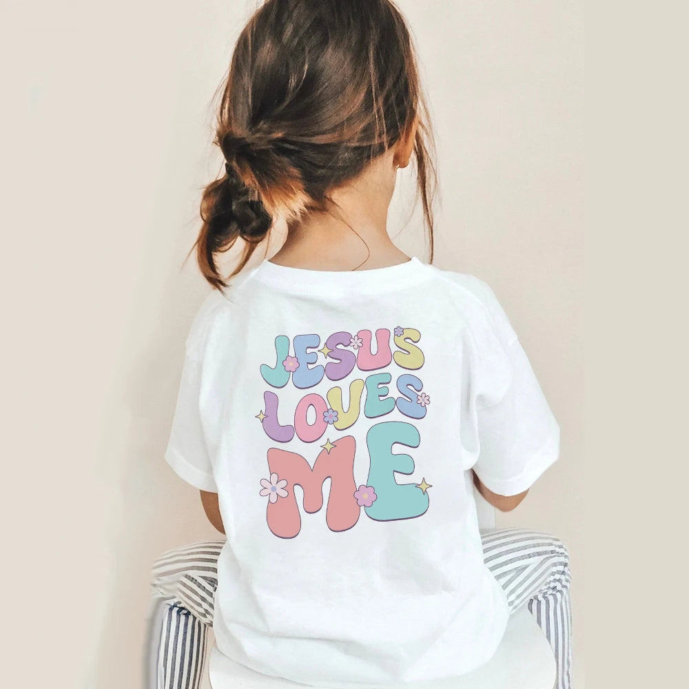 “Daughter of the King” Faith Tee – Girls Inspirational Shirt