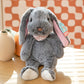 Heirloom Knit Sweater Bunny Plush – Soft Classic Stuffed Rabbit