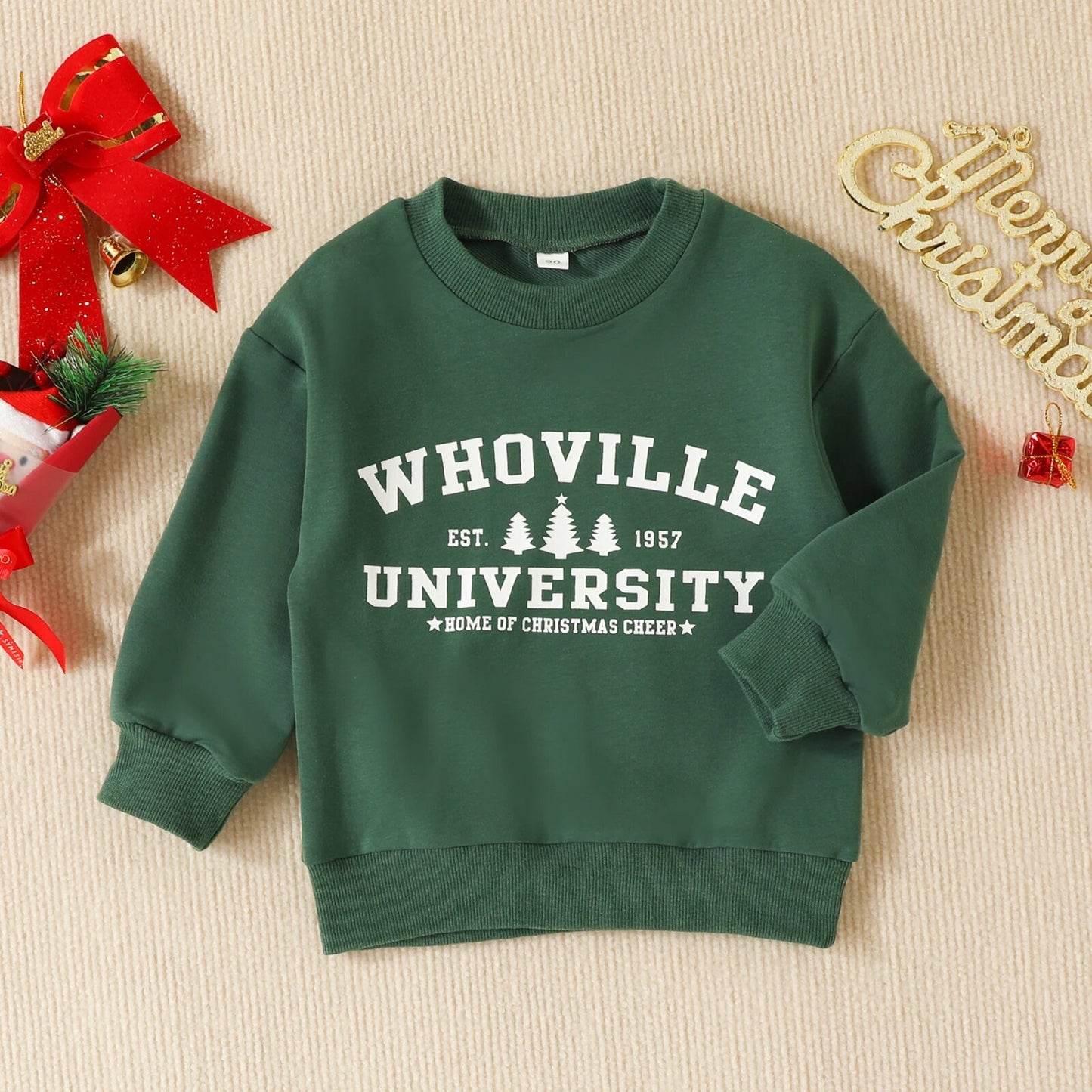 Grinch Whoville Children's Pullover Shirt