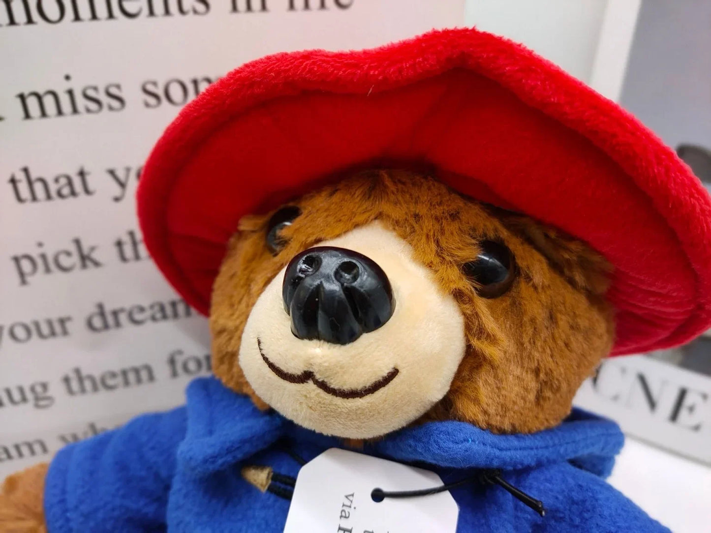 Classic Paddington Bear Plush – 11.5" Soft Stuffed Teddy with Signature Coat & Hat