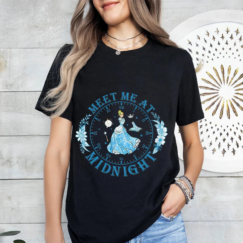 Disney Cinderella - Meet Me at Midnight - Women's T-Shirt