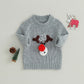 Rudolph Reindeer Christmas Sweater 6M-5T