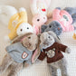 Heirloom Knit Sweater Bunny Plush – Soft Classic Stuffed Rabbit
