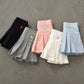 Girls Heart Pleated Skort – Athletic Style Skirt (Sizes 3T–16)