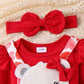 Valentines Day Heart Baby Girl Outfit/Dress