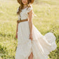 Girls Lace Bohemia Long Dress
