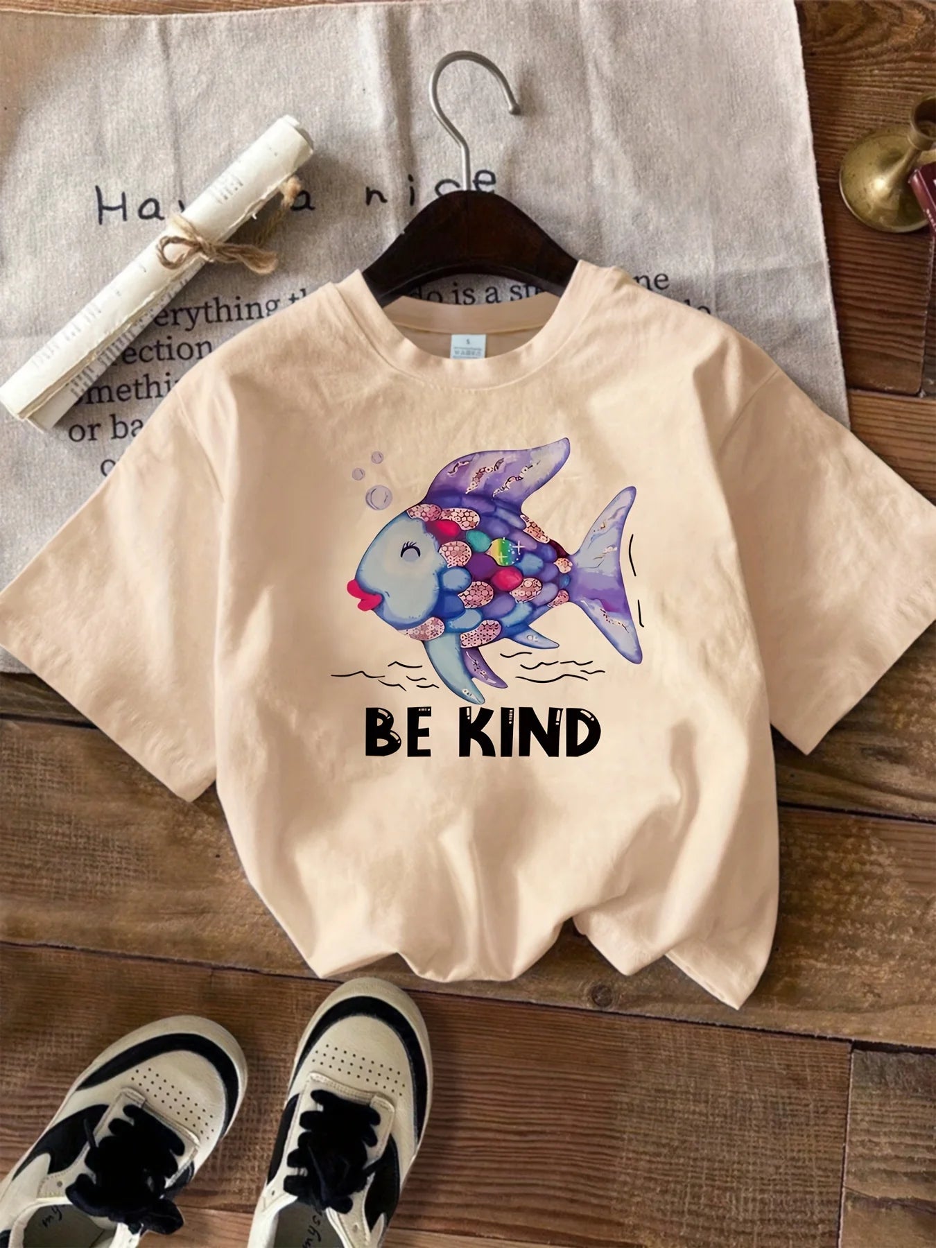 Be Kind Rainbow Fish Women's T-Shirt