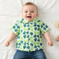 Lucky Shamrock Button-Up – Toddler St. Patrick’s Day Shirt