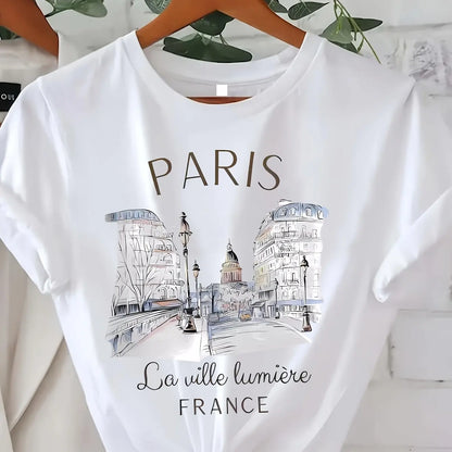 Paris Theme Women's T-Shirt