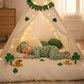 My First St. Patrick’s Day Shamrock Baby Romper Set
