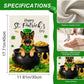 St. Patrick’s Day Dog Garden Flag – German Shepherd Lucky Pot of Gold Flag