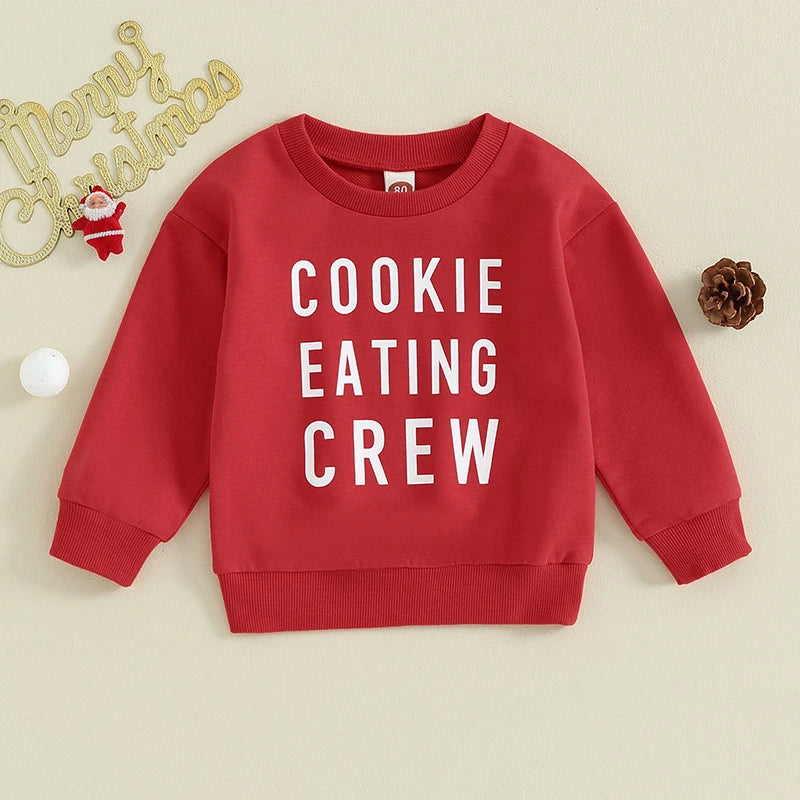 Christmas Sweatshirts - Cookie Eating Crew