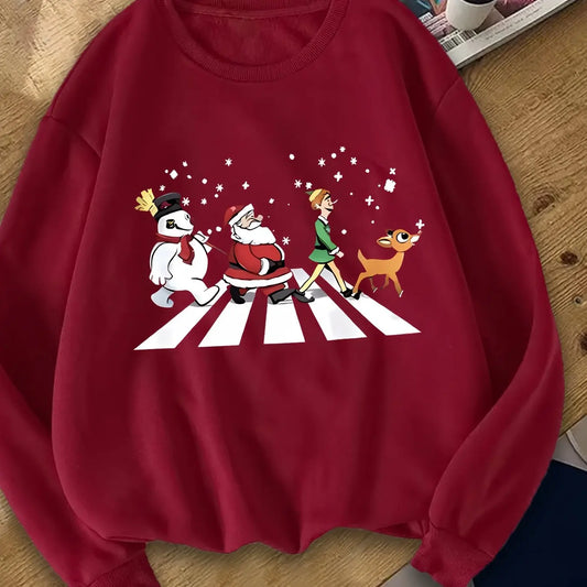 Our Favorite Christmas Friends Womens Sweater