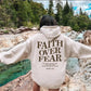 Faith Over Fear Christian Hoodie Sweatshirt