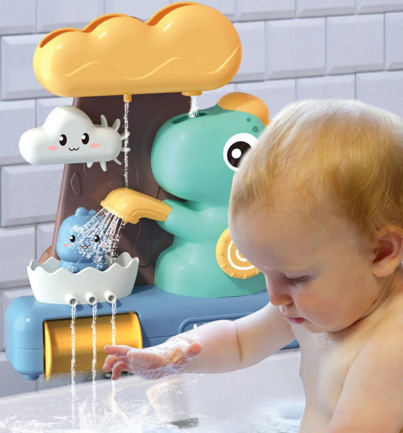 Duck Slide Bath Toy for Kids 3+, Fun DIY Kit 34 Pc