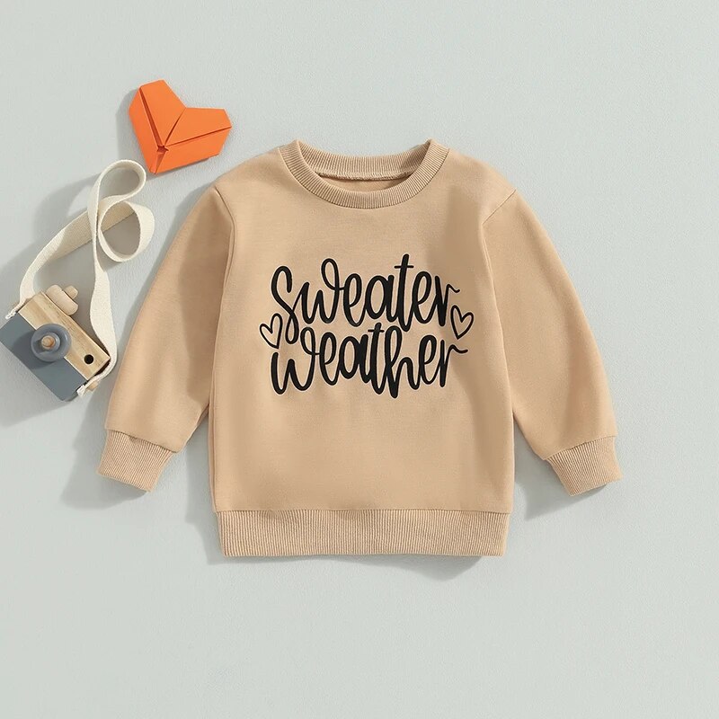 Sweater Weather Girl's Sweatshirt