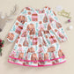 Girl's Gingerbread House Dress