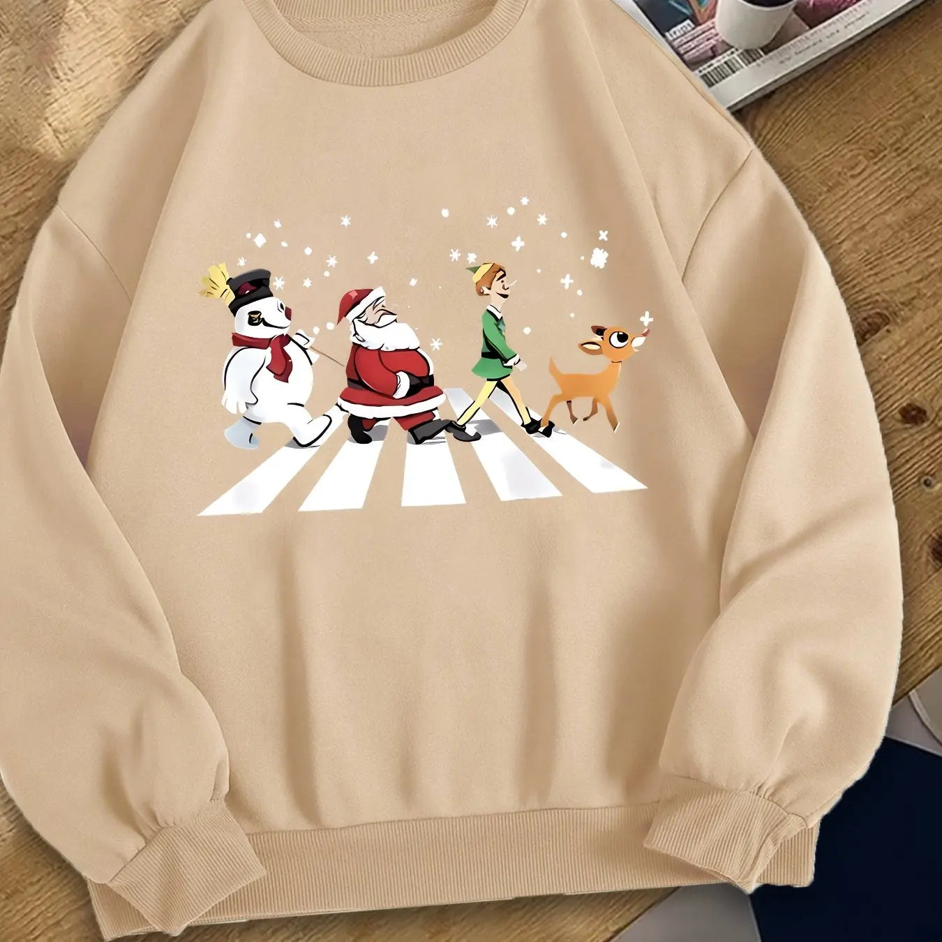 Our Favorite Christmas Friends Womens Sweater