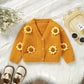 Sunflower Girls Knit Cardigan Sweater