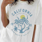 California Summer Palm Trees Women's Tee