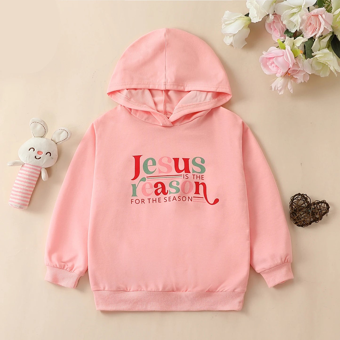 Jesus is the Reason for the Season Pullover Hoodie