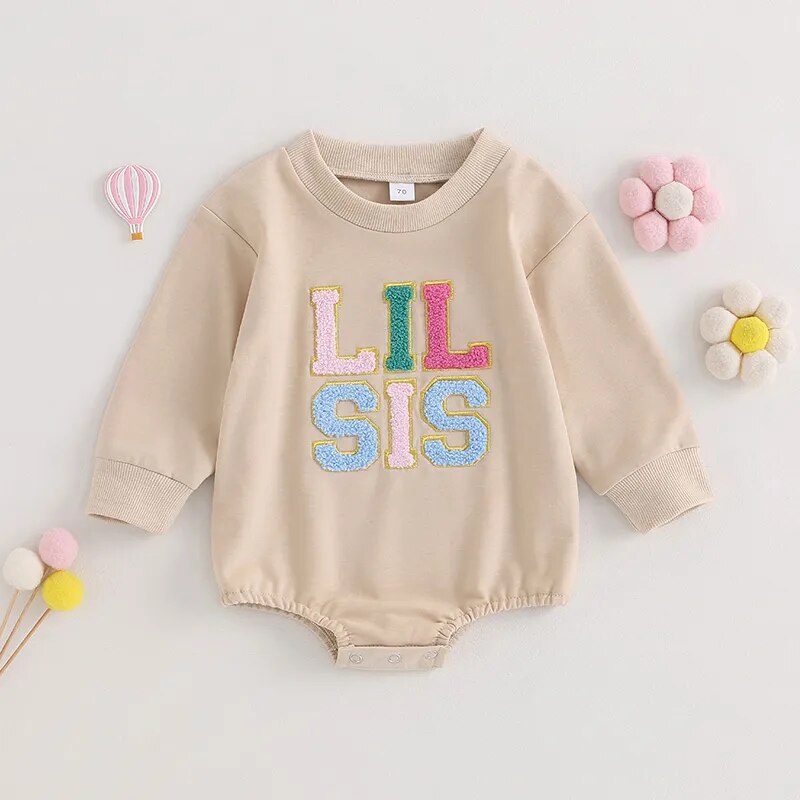 Lil Sis Sweatshirt Infant Onesie