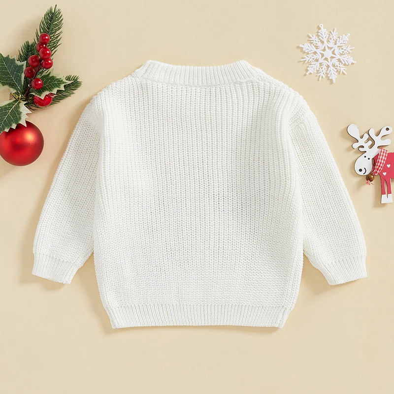 Holly Jolly Christmas Baby Sweater for Boys and Girls