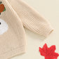 Boo - Baby Toddler Fall Knit Pullover Pumpkin Halloween Sweater