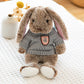 Heirloom Knit Sweater Bunny Plush – Soft Classic Stuffed Rabbit
