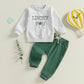 🍀 Lucky You Two-Piece Toddler Set – Cozy St. Patrick’s Day Outfit
