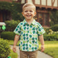 Lucky Shamrock Button-Up – Toddler St. Patrick’s Day Shirt
