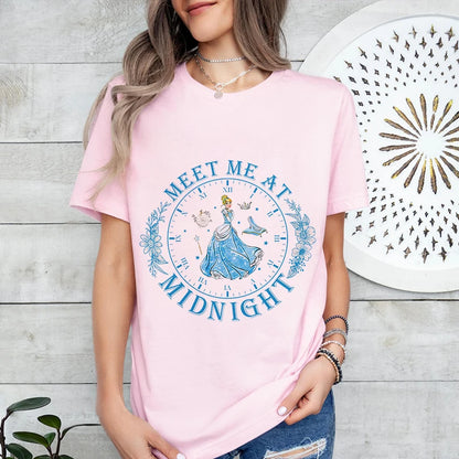 Disney Cinderella - Meet Me at Midnight - Women's T-Shirt