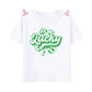 Happy Go Lucky Shamrock Tee – Toddler St. Patrick’s Day Shirt