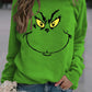 Grinch Graphic Pullover Women's Sweatshirt