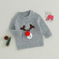 Rudolph Reindeer Christmas Sweater 6M-5T