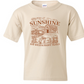Sunshine, Hay Bales and Happy Trails Kids Cotton T-Shirt