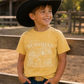 Sunshine, Hay Bales & Happy Trails™ Kids Western T-Shirt | 100% Cotton