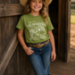 Sunshine, Hay Bales & Happy Trails™ Kids Western T-Shirt | 100% Cotton