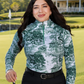 The Manor Ride Toile - Women’s Quarter-Zip Golf & Sun Shirt