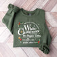White Christmas Vintage Holiday Sweatshirt