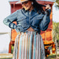 Rodeo Ready Fringe Skirt