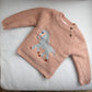 Gwenny Horse Sweater (Blush Pink)