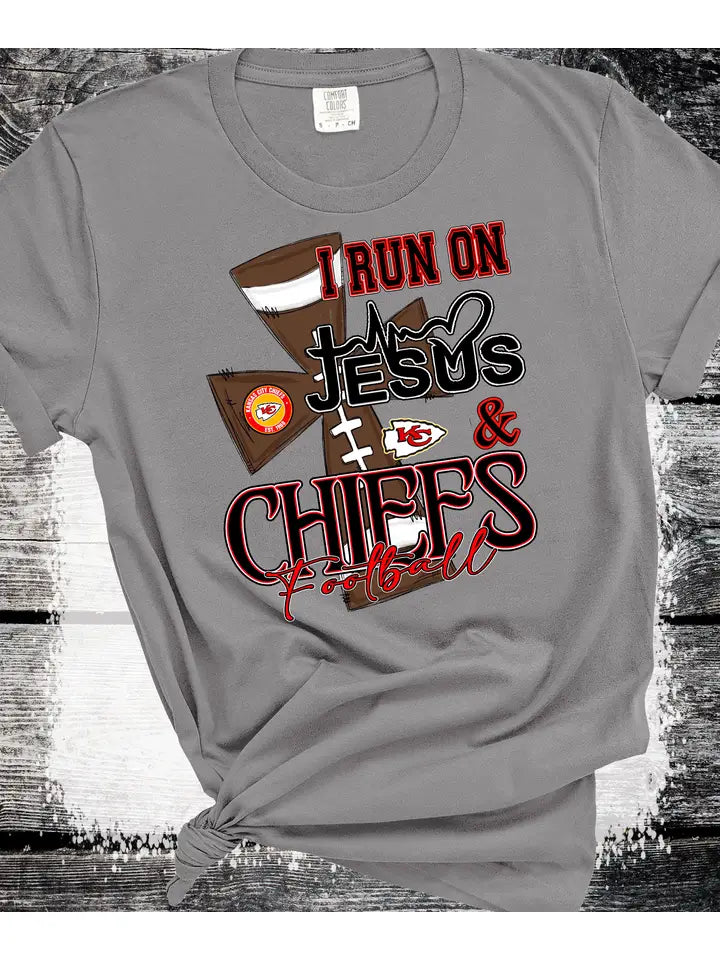 Jesus and Chiefs Football, Kansas City Football Fan Wear